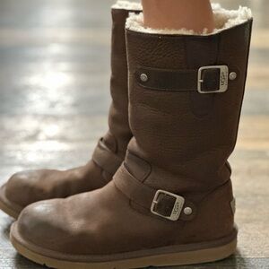UGG Cream Shearling-Lined Footwear